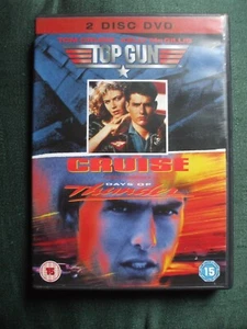 Top Gun / Days Of Thunder DVD Tom Cruise Val Kilmer 2 Film Set. - Picture 1 of 2