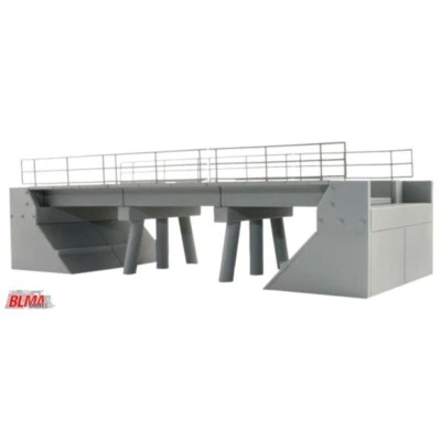 BLMA Atlas 590 Modern Concrete Segmental Bridge Kit Set A N Scale Item# BLMA590 - Image 1 of 3