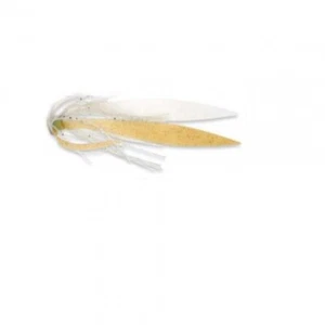 Shimano JLRSTCW Chartreuse White Silicone Lucanus Jig Skirt Fishing Lure - Picture 1 of 1