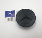 AMG Emblem Matte Black For Mercedes 57mm Hood Laurel Wreath Badge NEW