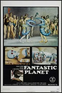 Vintage B Movie Poster Fantastic Planet Print Art A4 A3 A2 A1 - Picture 1 of 1