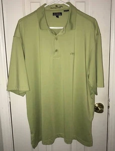 MONTEREY CLUB GREEN DRY SWING - POLY SPANDEX - SHORT SLEEVE POLO SHIRT - XL - Picture 1 of 8