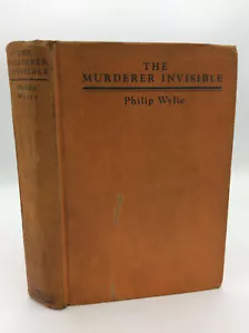 MURDERER INVISIBLE - Philip Wylie - 1931 1st ed - vintage science fiction - Foto 1 di 4