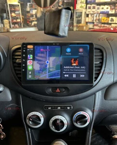 Autoradio 9” Android 13 per Hyundai i10 2007 2008-2013 CarPlay Navi 2GB-32GB - Foto 1 di 24