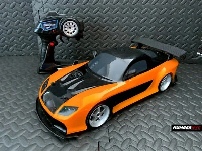 Jada Toys Fast & Furious Han’s Mazda RX-7 Drift RC Car 1 10 Scale 2.4Ghz Remote - Image 1 of 4