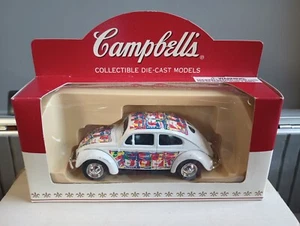 1952 VW Beetle Campbell’s Collectible Die-Cast Models Pop Art Design 1:43 Scale - Picture 1 of 4