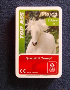 Quartett Spiel-Karten TOP ASS "Pferde" Quartett & Trumpf Art.Nr. 22901900 - Bild 1 von 7