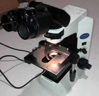 Olympus CX41 Polarized Light Binocular Microscope TESTED (NO LENS) - Image 1 of 4