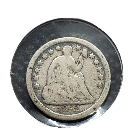 1852-O Seated Liberty Half-Dime | VERY GOOD Cover