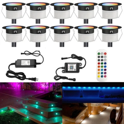WIFI Controll RGB+Warmweiß LED Bodeneinbaustrahler LED Einbaustrahler Außen 31mm - Bild 1 von 4