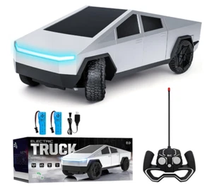 ⚡ Remote Control Cyber Truck – Rechargeable RC Electric Vehicle with LED Lights - Picture 1 of 2