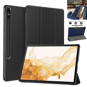 Funda magnética de cuero con soporte para Samsung Galaxy Tab S8+/S7 FE/S7+ 12,4 pulgadas - Imagen 1 de 17