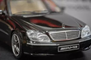 1:18 resin cars Mercedes-Benz W220 S65 AMG Black - Picture 1 of 19