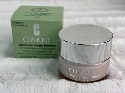 Clinique 倩碧 Moisture Surge Intense 72H 滋润保湿霜 ~ 1 盎司 ~ 全新带盒 — 第 1/3 张图片