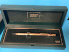 Vtg Gold Filled Aerotek Cross Pen 4502 In Box With Sleeve And Papers 