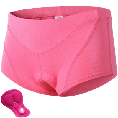 Ropa interior de ciclismo para mujer 3D acolchada transpirable MTB pantalones cortos elásticos para bicicleta Foto 1 de 4