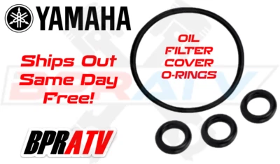 12-20 WR250R WR 250R Oil Filter O-Rings Oil Filter Cover Large Small O Rings Set - Image 1 of 4