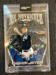Derek Jeter #132 Topps Project 2020 Ben Baller yankees W/Box & Bubble Mailer - Picture 1 of 2