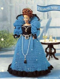 NEW ANNIES FASHION DOLL CROCHET CLUB ELIZABETH ANNIE BEAUTIFUL DESIGN - Picture 1 of 1