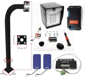 AAS Ridge Gate Keypad 433 MHz Access Control Wireless, Nice Apollo FLOX2R  - Picture 1 of 6