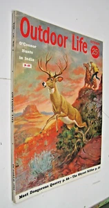 Outdoor Life Fishing Hunting Magazine October 1955 - Picture 1 of 1