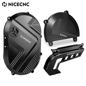 For Stark Varg EX MX 2024 2025 NICECNC Left Right Motor Cover Sprocket Guard Set - Picture 1 of 14