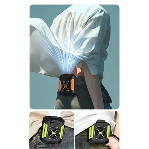 Adjustable Speed LED Fan with Clip for Comfortable Travel and Adventure - Afbeelding 1 van 5