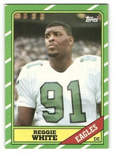 1986 Topps Fútbol Reggie Blanco Novato Philadelphia Eagles #275 - Imagen 1 de 2