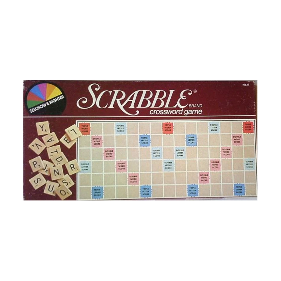 Selchow & Righter Boardgame Scrabble (1982 Ed) Box EX/NM - Image 1 of 1