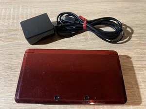 5266 Nintendo 3DS Red Good TESTED - Picture 1 of 20