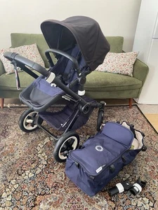Carrito Bugaboo Buffalo Edición Limitada Denim Buggy Cuna - Imagen 1 de 18