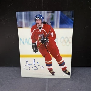 Jaromir Jagr Autographed Czech Republic Hockey 11x14 Photo Signed JSA COA - Picture 1 of 3