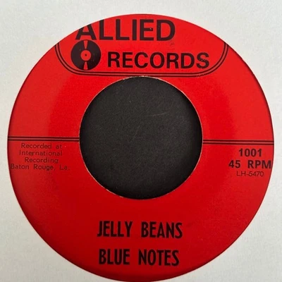 Blue Notes 1969 Soul 45 on Allied ~ Jelly Beans ~ Hear - Image 1 of 2