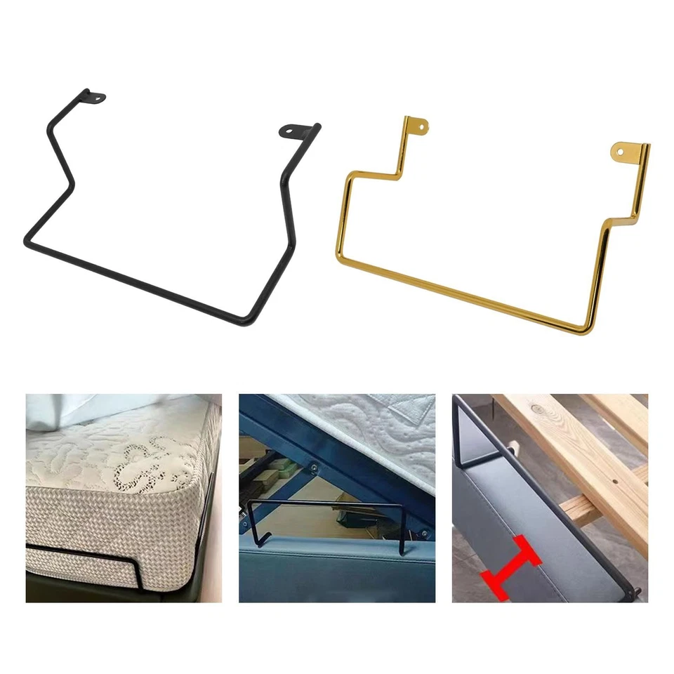 Bed Mattress Stabilizer Metal Fixture Mattress Stopper for Soft Beds Row Frame - Image 1 of 1
