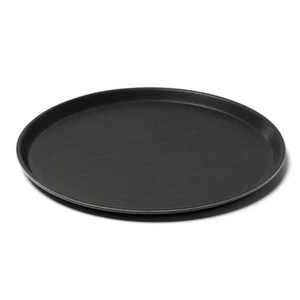 Vassoio Bar Antiscivolo Nero Tondo ø 36 cm - Fibra di Vetro - Comas - Imagen 1 de 1