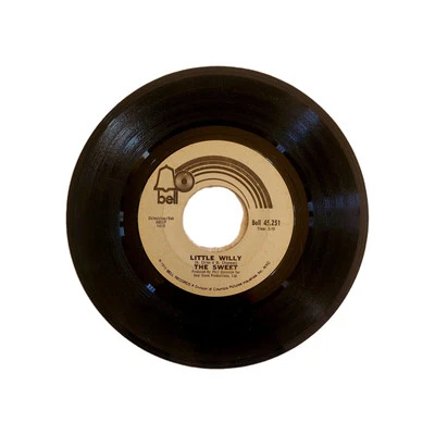 THE SWEET Little Willy & Man from Mecca (Vinyl 45 RPM Bell Records-1972) - Image 1 of 3