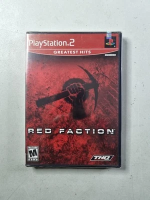 Red Faction (Sony PlayStation 2, PS2 2001)  New Sealed With Hangtab - Image 1 of 4