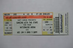DANCING WITH THE STARS THE TOUR 1.9.2000 FULL TICKET LANDESWEIT ARENA COLUMBUS - Bild 1 von 1