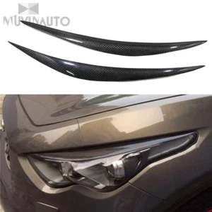 For Infiniti FX35 QX70 Carbon fiber eyebrows Lamp eyebrows headlight cover - Bild 1 von 4