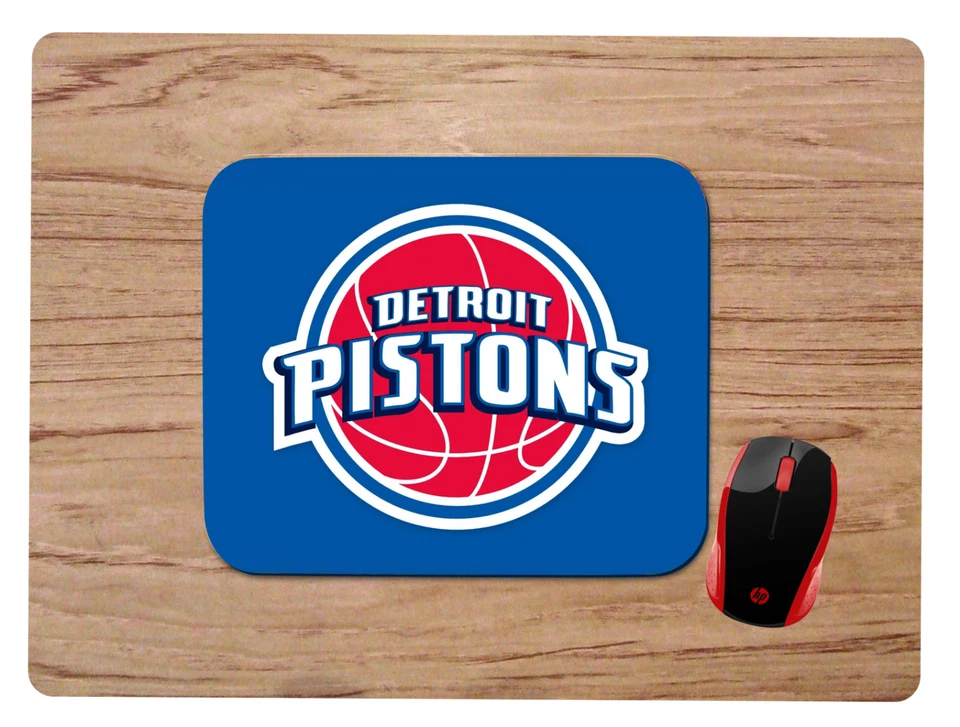 DETROIT PISTONS MOUSEPAD MOUSE PAD HOME OFFICE GIFT NBA - Image 1 of 1