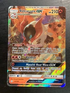 Volcarona GX Foil/Holographic Pokemon Card 35/236 Cosmic Eclipse 2019 RARE - Picture 1 of 2