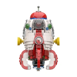 MOC: S.S. Dolphin Ship 1:1 Scale with Cockpit Toys Building Set from Game 503 - Picture 1 of 10