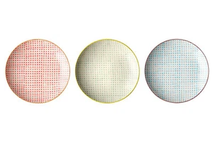 Teller Frühstücksteller 'Carla' Ø 20 cm Keramik handbemalt von Bloomingville - Bild 1 von 5