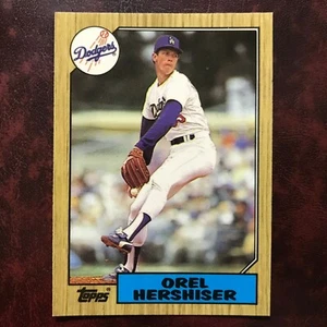 1987 Topps TIFFANY Set OREL HERSHISER #385 DODGERS ** MINT ** HIGH GRADE ** - Picture 1 of 2