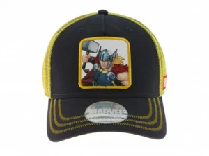 Gorra Thor Original Avengers Marvel Oficial Azul Amarillo Ajustable 58 Cm - Imagen 1 de 5