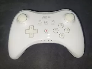Mando Oficial OEM Blanco Nintendo Wii U Pro Muy Buen Estado WUP-005 - Imagen 1 de 2