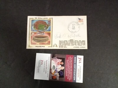 Bake McBride Signed First Day Cover JSA Certified Autograph -1 # - Image 1 of 3