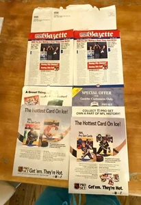 2 each - VTG 1990 Pro Set Gazette Volume 2 Number 1 April 90 In envelope - Picture 1 of 5
