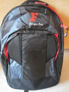Schulrucksack BookBag für College Reise Wandern FITNESS FIRST TURNTASCHE BUCHTASCHE - Bild 1 von 7