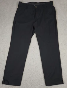 Under Armour Golf Pants Mens Black Showdown Performance Stretch Straight - Picture 1 of 13